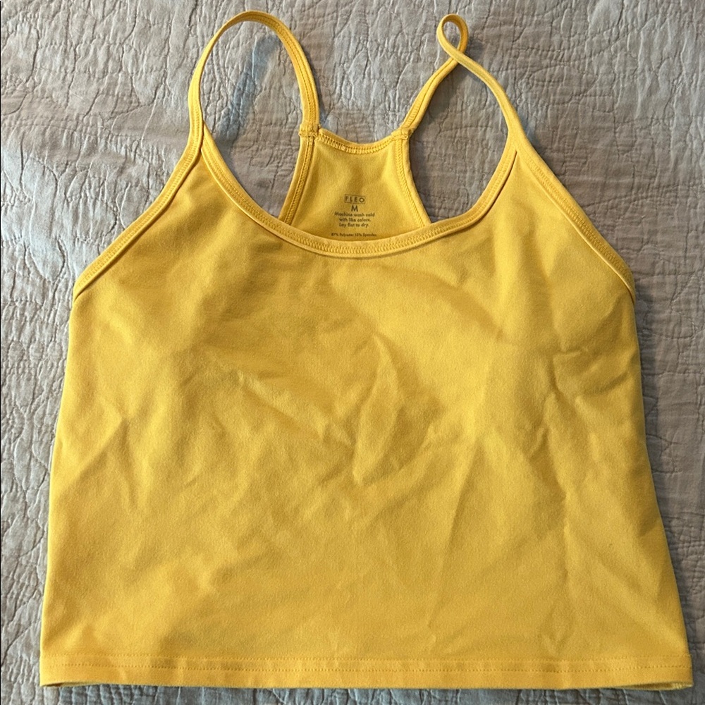Fleo yellow tank
